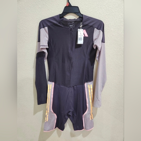 New Adidas Pro Elite Team Promo Olympic Track and Field Singlet Mens Speedsuit - Picture 2 of 15